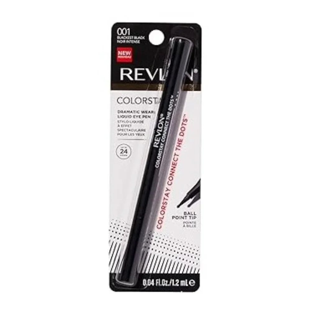 Revlon ColorStay Dramatic Wear BALLPOINT Eye Pen - #001 Blackest Black